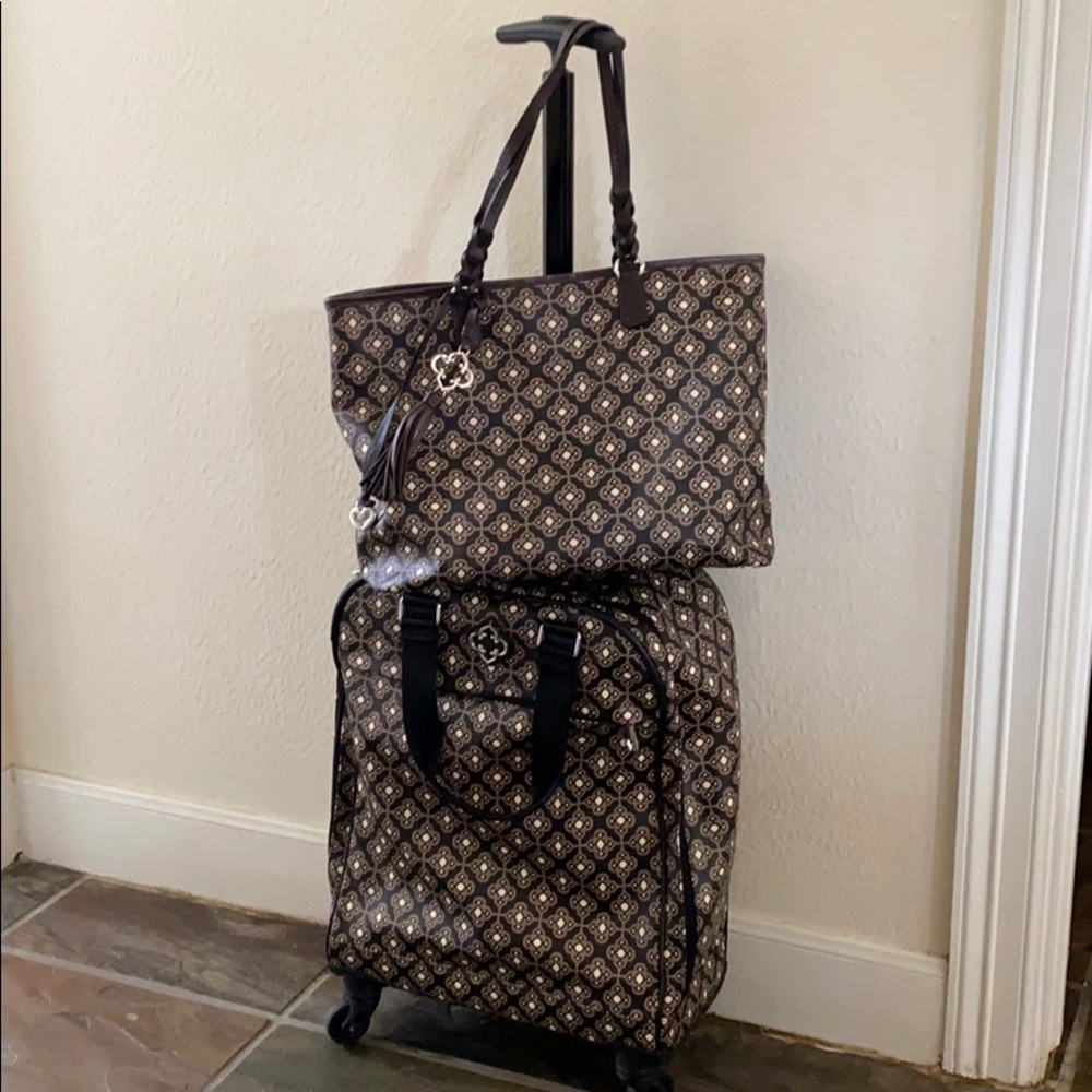 Brighton weekender luggage and tote